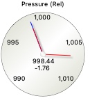 Barometer gauge
